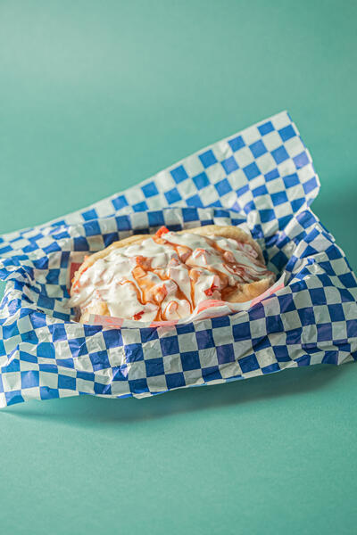 Hot dog estilo La Paz Jate Clásico de Los Jates en Zapopan